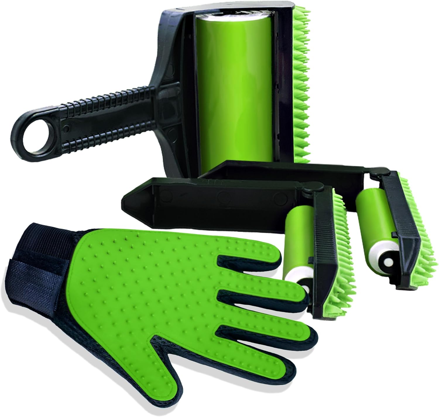 Stick It! Roller Deluxe Set, Pet Hair Remover, Washable and Reusable Lint Roller for Pet Fur