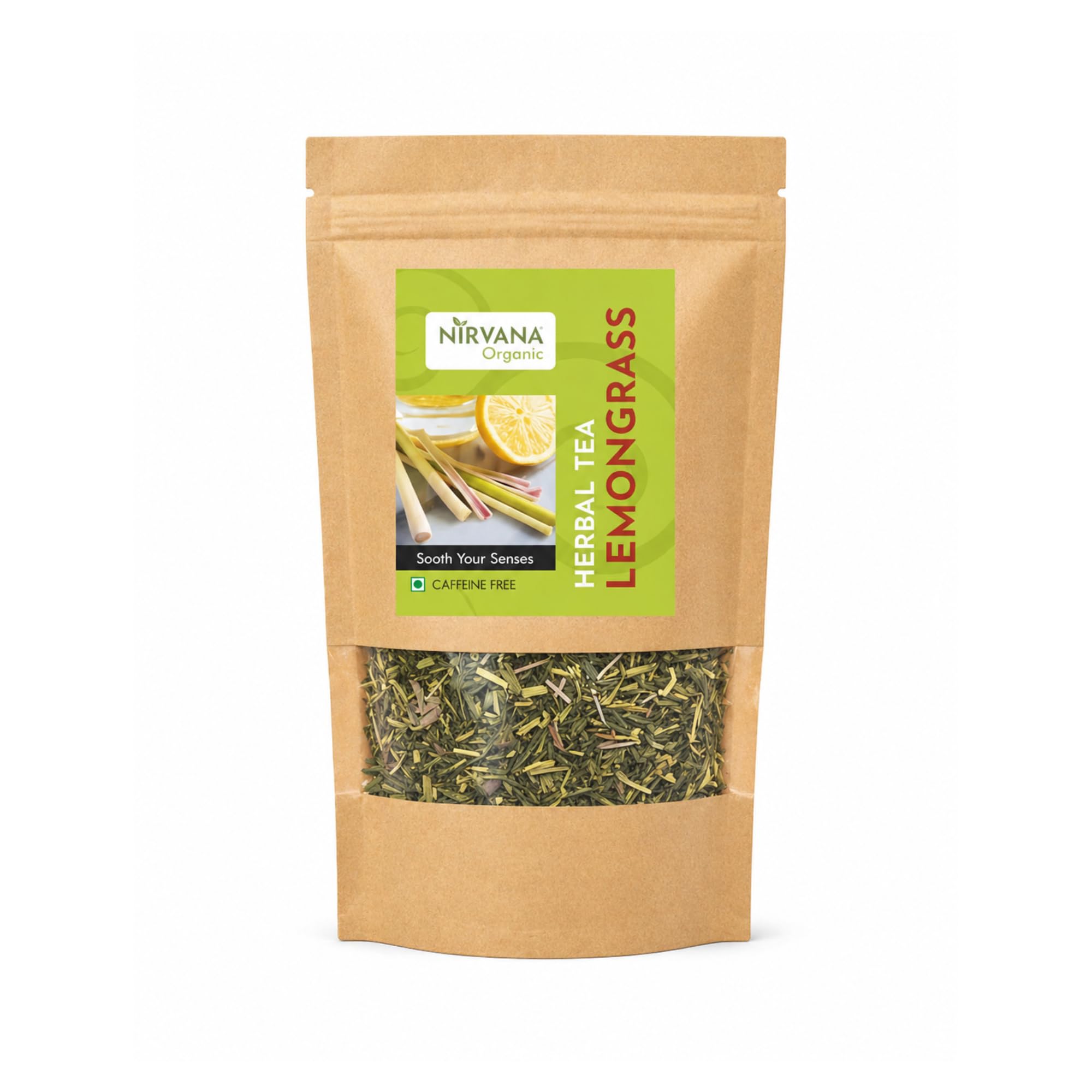 Nirvana Organic Lemongrass Infusion Tea | 100% Natural Caffeine-Free Herbal Tea | Rich in Antioxidants for Detox, Immunity & Digestion | Pure Dried Lemongrass Leaves | 70g-image-11