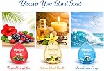 Pacific Sunrise Collection – Car Air Freshener 3‑Pack | Berry, Vanilla & Breeze scents • Hanging paper fresheners for cars & small spaces
