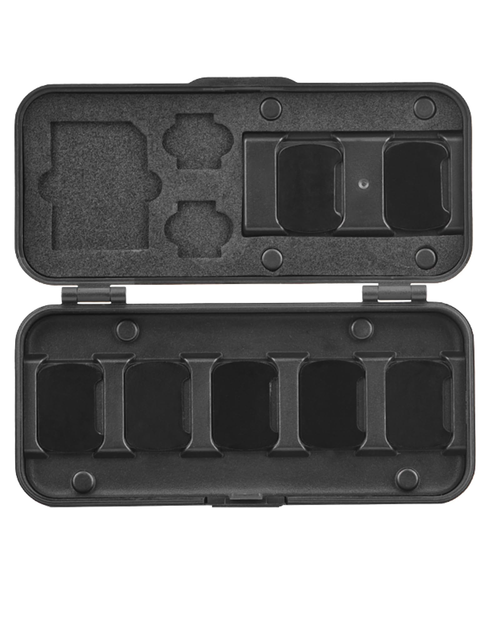 Przenośny magnetyczny etui do przechowywania na obiektywy DJI Osmo Pocket 4/3, etui na filtry obiektywu aparatu, organizer akcesoriów do aparatu, etui podróżne może pomieścić 7 kieszeni, 3