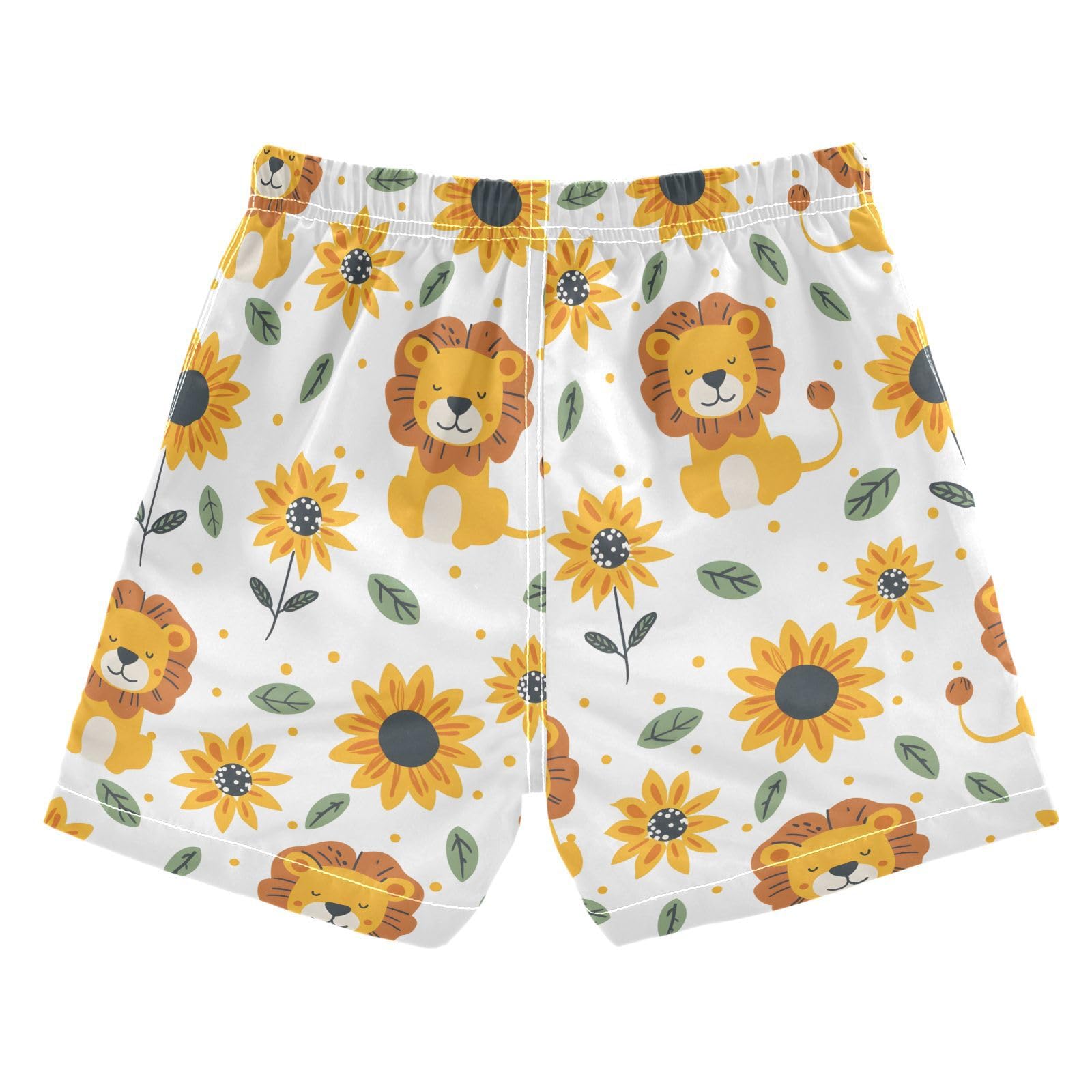 ALAZA Funny Honeybee Boys Quick Dry Beach Board Shorts Kids Swim Trunks Bathing Suit Swimsuit 3T Multicolor