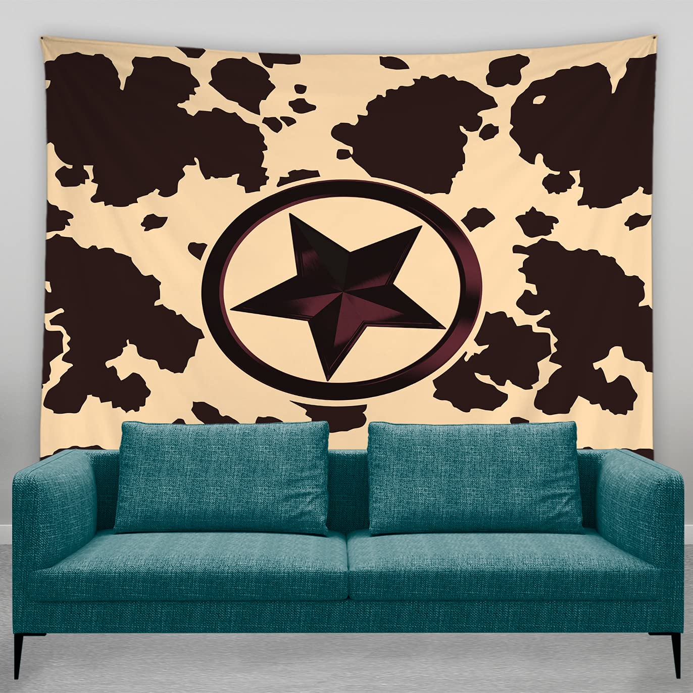 Details more than 66 cowhide wall decor best vova.edu.vn