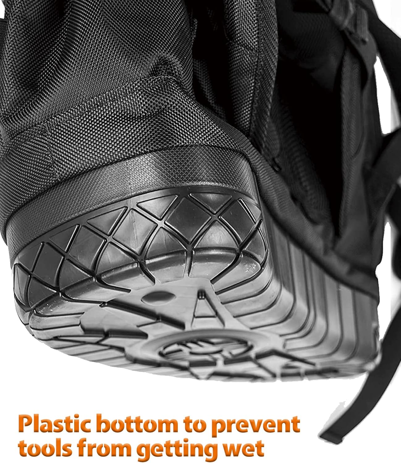 ROLLINGDOG Painter Backpack - Heavy Duty Multifunctional Tool Backpack Fits All the Painting and DIY Tool In,Easy to Carry Tool Organizers