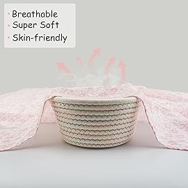 Softan 2 Pack Muslin Swaddle Blankets for Newborn, 36 x 40 inches Muslin Baby Receiving Blankets for Boys and GirlsBaby Newborn Gifts