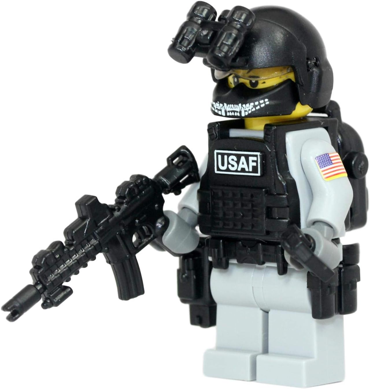 Modern Brick Warfare US Air Force PJ Commando Soldier LG Custom Minifigure