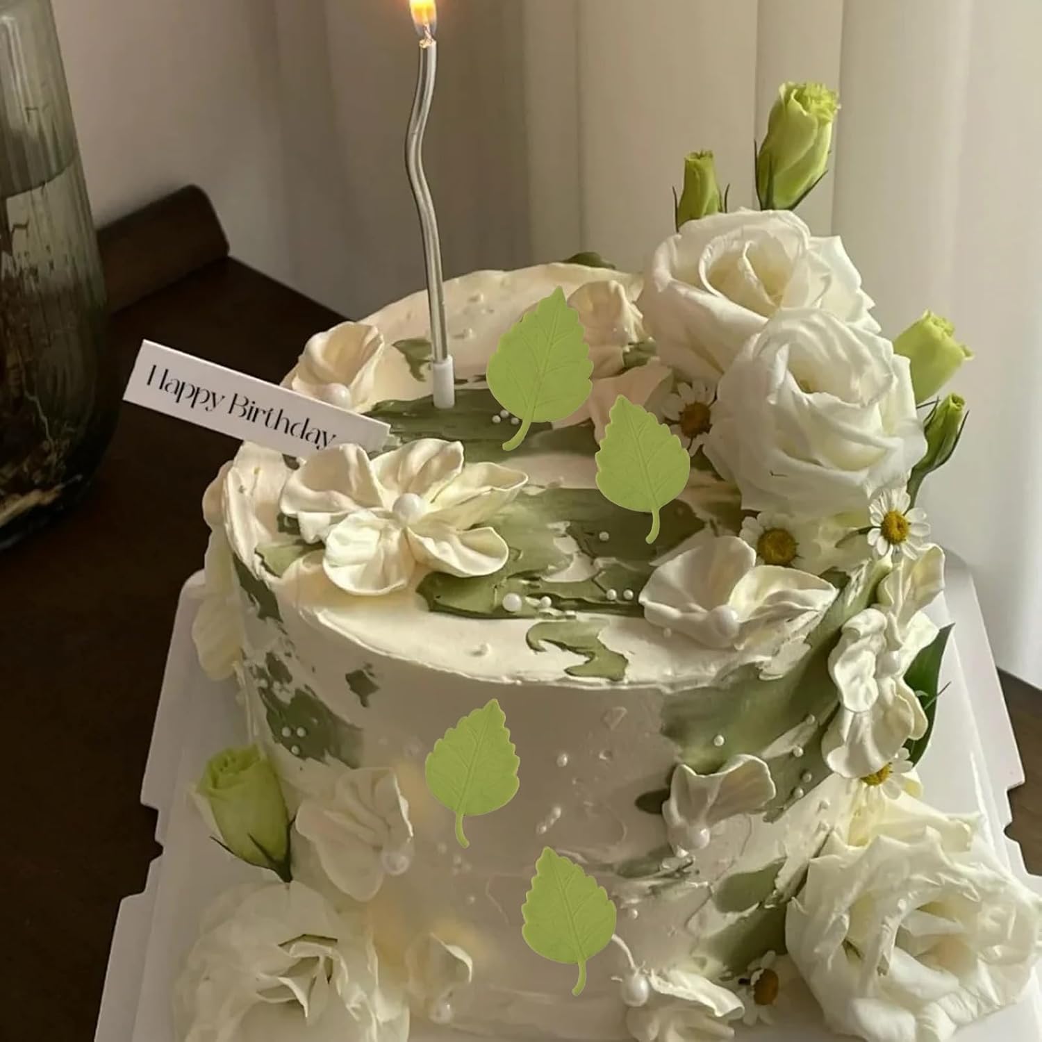 1 Pcs Maple Leaf Fondant Mold, Plant Leaf Chocolate Silicone Molds, for Autumn Theme Party Kitchen Baking Cake Decoration Cupcake Topping Cookie Candy Dough Gum Modeling Clay Keychain UV Resin - Image 5