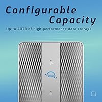 Vista 4 de OWC Caja de almacenamiento externa Mercury Elite Pro Dual USB-C/Thunderbolt 3 de 12 TB con HUB de 3 puertos para Mac y PC Disco duro