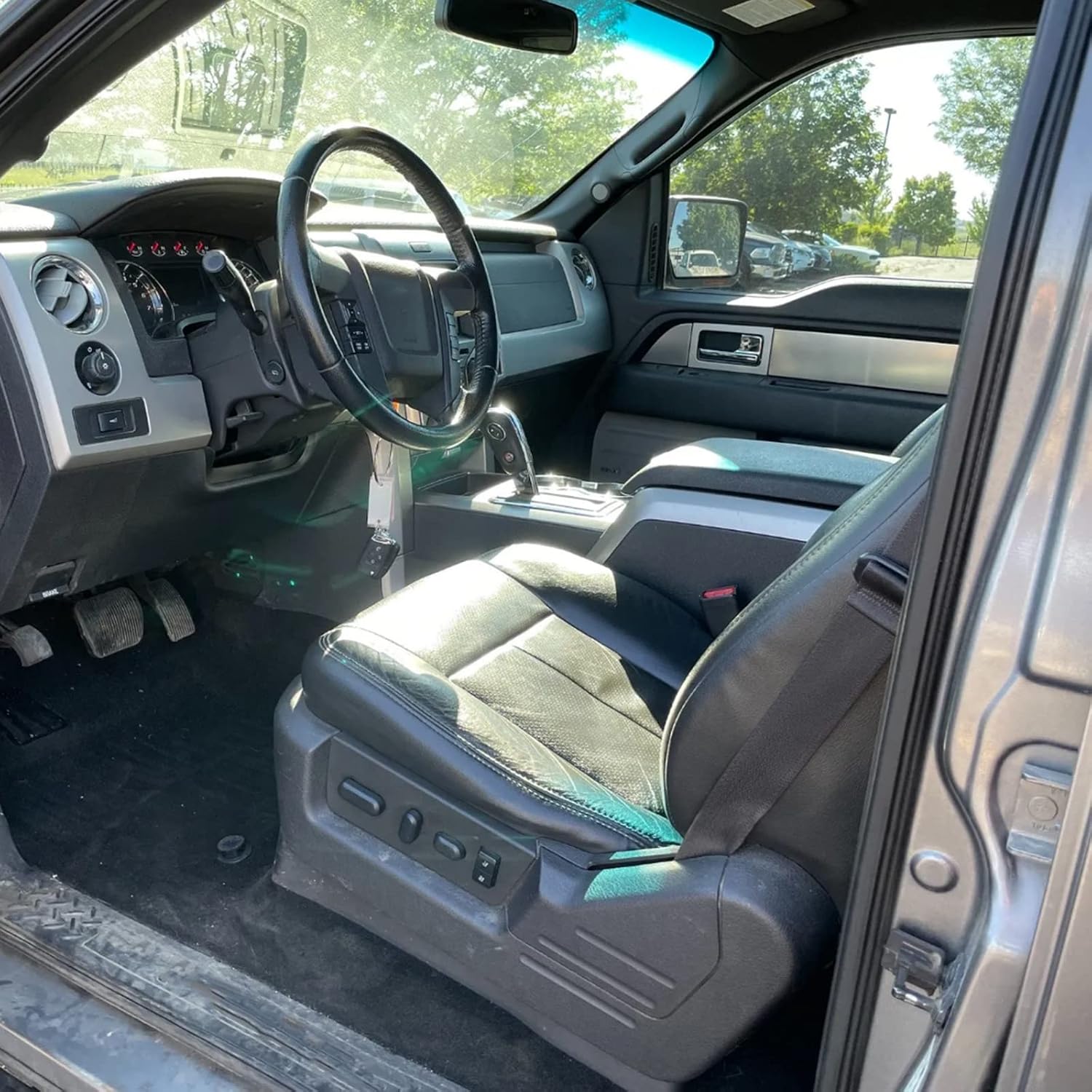 Fits For 2009 2010 2011 2012 2013 2014 Ford F-150 Front Driver Seat Switch Housing Trim Bezel Panel