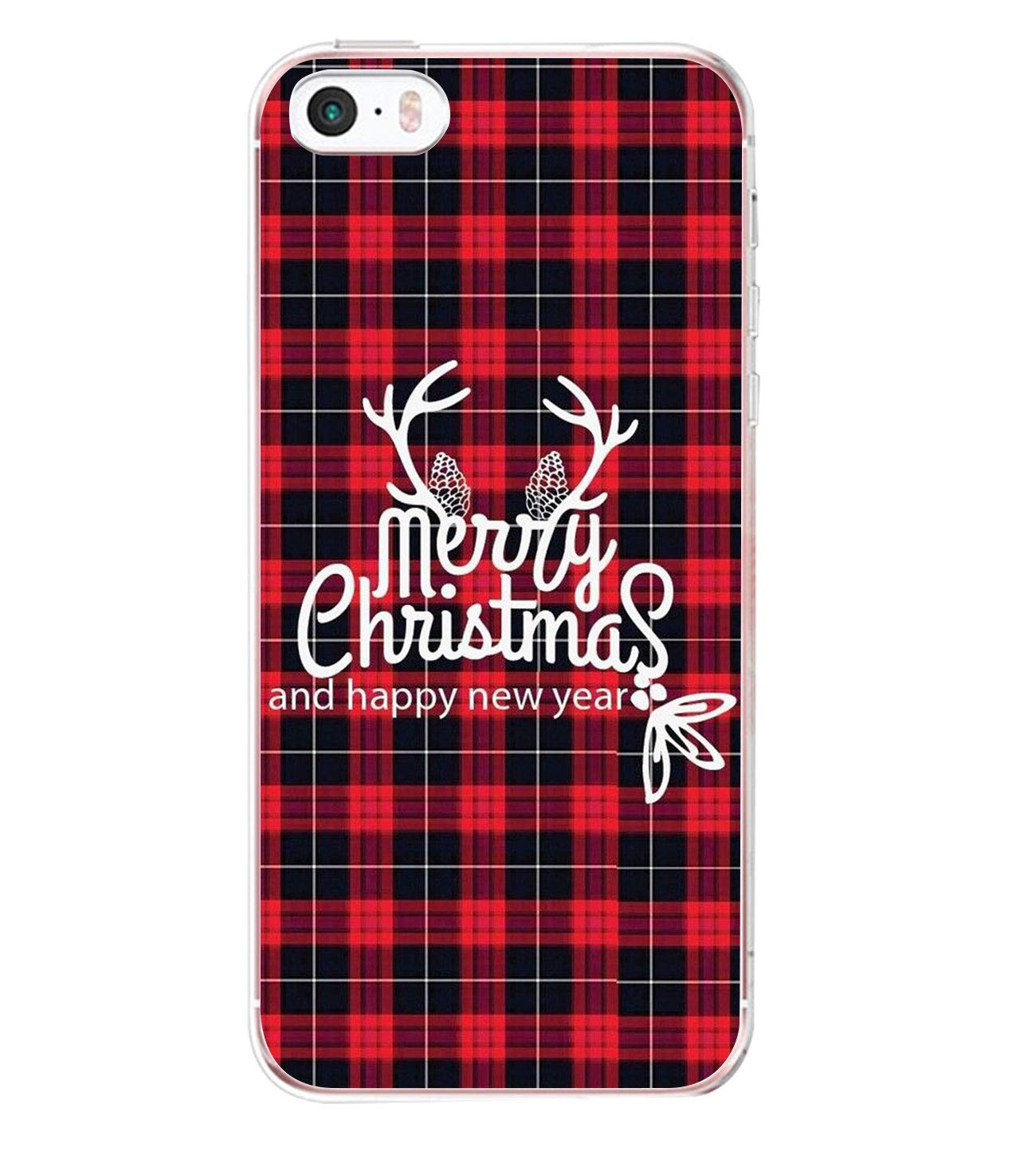 Meweri Case Compatible with iPhone SE Clear Case, Ultra Slim Shockproof Soft TPU Back Cover for iPhone 5 5S (iPhone 5 5S SE, 15)