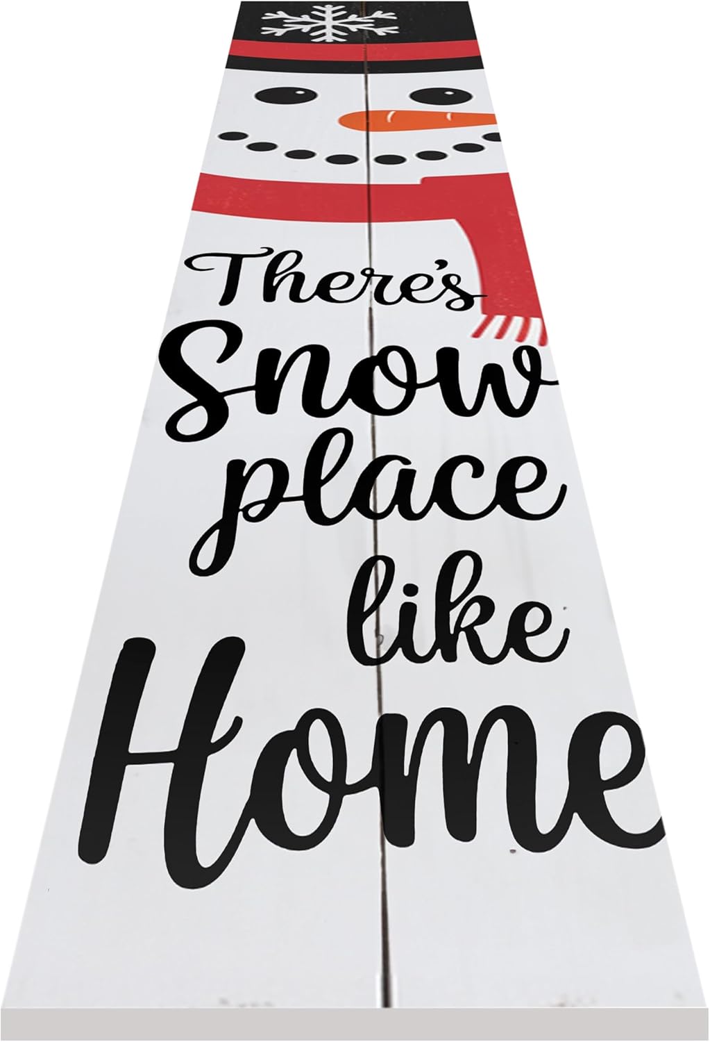 48"x8" Large Christmas Welcome Sign for Front Door, PVC Holiday Welcome Sign for Porch, Durable Outdoor Christmas Decorations (Design 2)