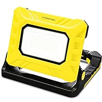 TROTEC Faro da lavoro a LED a batteria PWLS 15-20V | 3 modalità di luminosità, 2 ore di illuminazione