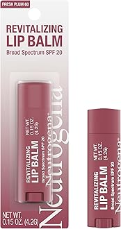 Neutrogena Revitalizing Lip Balm Spf 20, Fresh Plum 60.15 Oz.