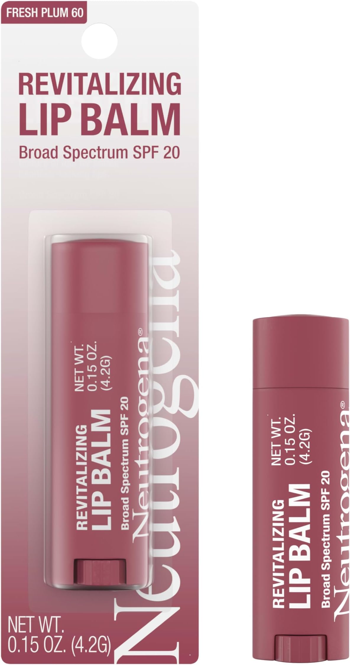 Neutrogena Revitalizing Lip Balm w/ SPF 20 (Fresh Plum)