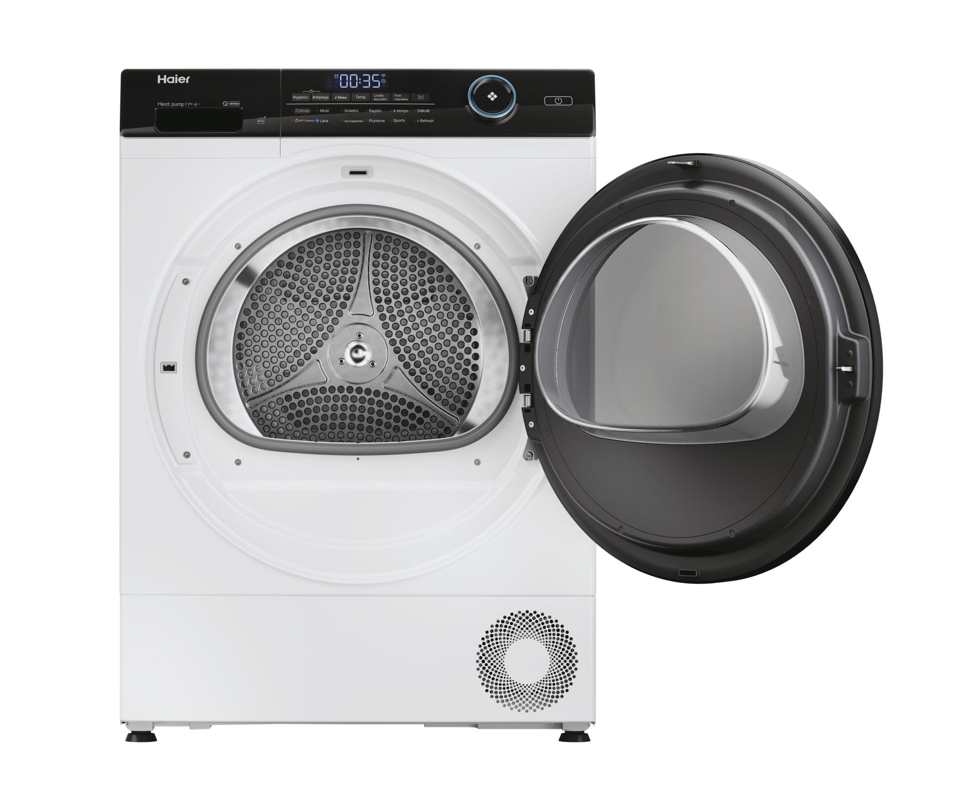 Haier HD110-A2959E-IT asciugatrice Libera installazione Caricamento frontale 11 kg A++ Bianco