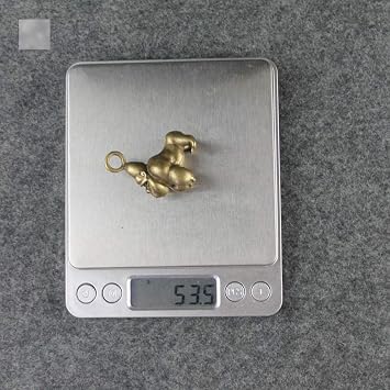 Personality Pure Copper Mini Statue Ornaments Retro Desk Antique Statue Sculpture Sculptures Solid Brass Orangutans Ape Tarzan Keychain Orangutans Bag Vintage Brass Animal Incenses Holder Creative Tea