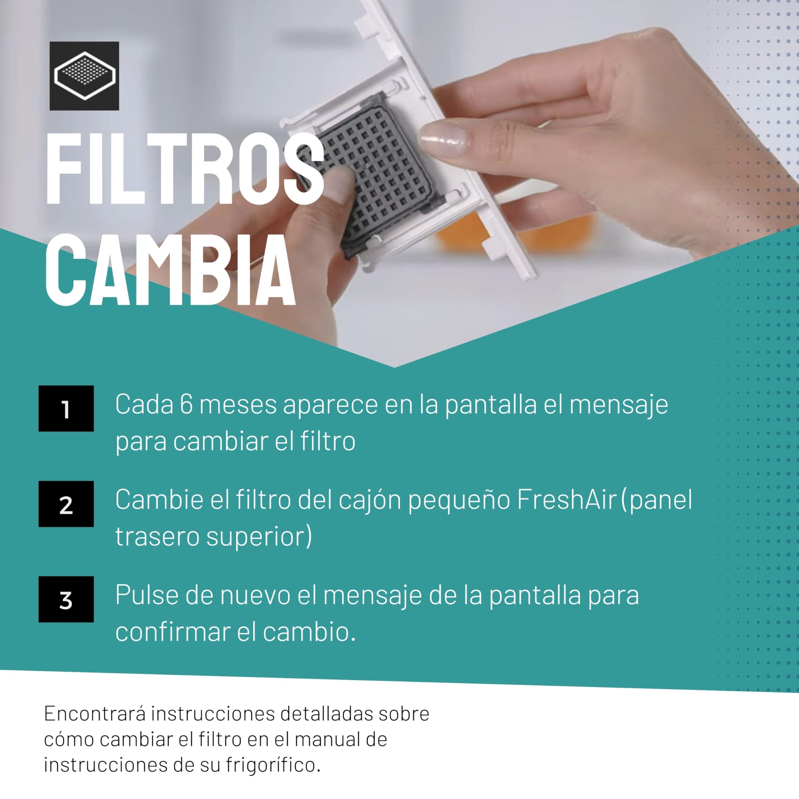 FilterBase® Fresh Air Filtro para Frigorífico Liebherr | 4 unidades | Filtro de carbón activo compatible con 9096989 9882460 988246000 y 7440021-00