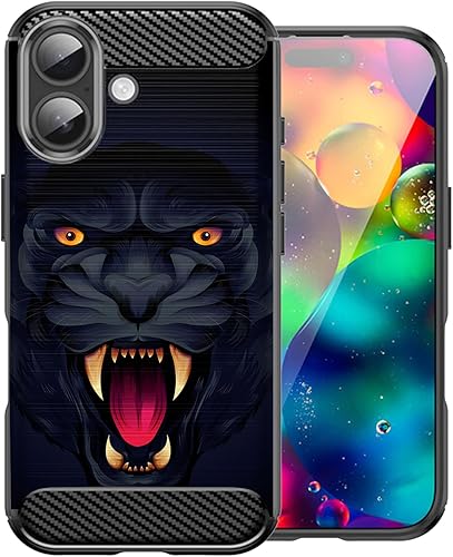 Miniatura 18 de CasesOnDeck Case Compatible with [Apple iPhone 17 / iPhone 17 Case] Pictorial Patterned TPU Design Case Flexible Slim and Elegant (Retro Controller)