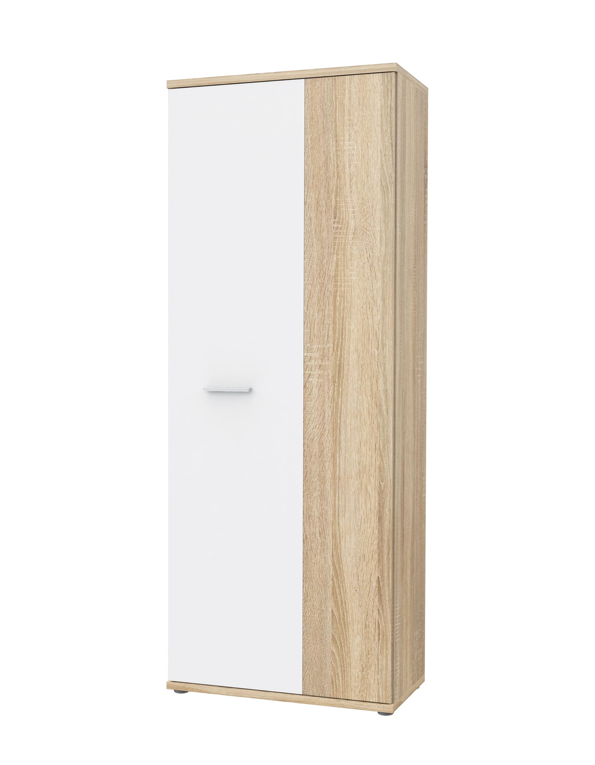 AVANTI TRENDSTORE - Feena - Armadio multiuso in legno laminato con 2 porte a battente e 5 ripiani, disponibile in diversi colorazioni. Dimensioni LAP 68,9x179,1x34,8cm