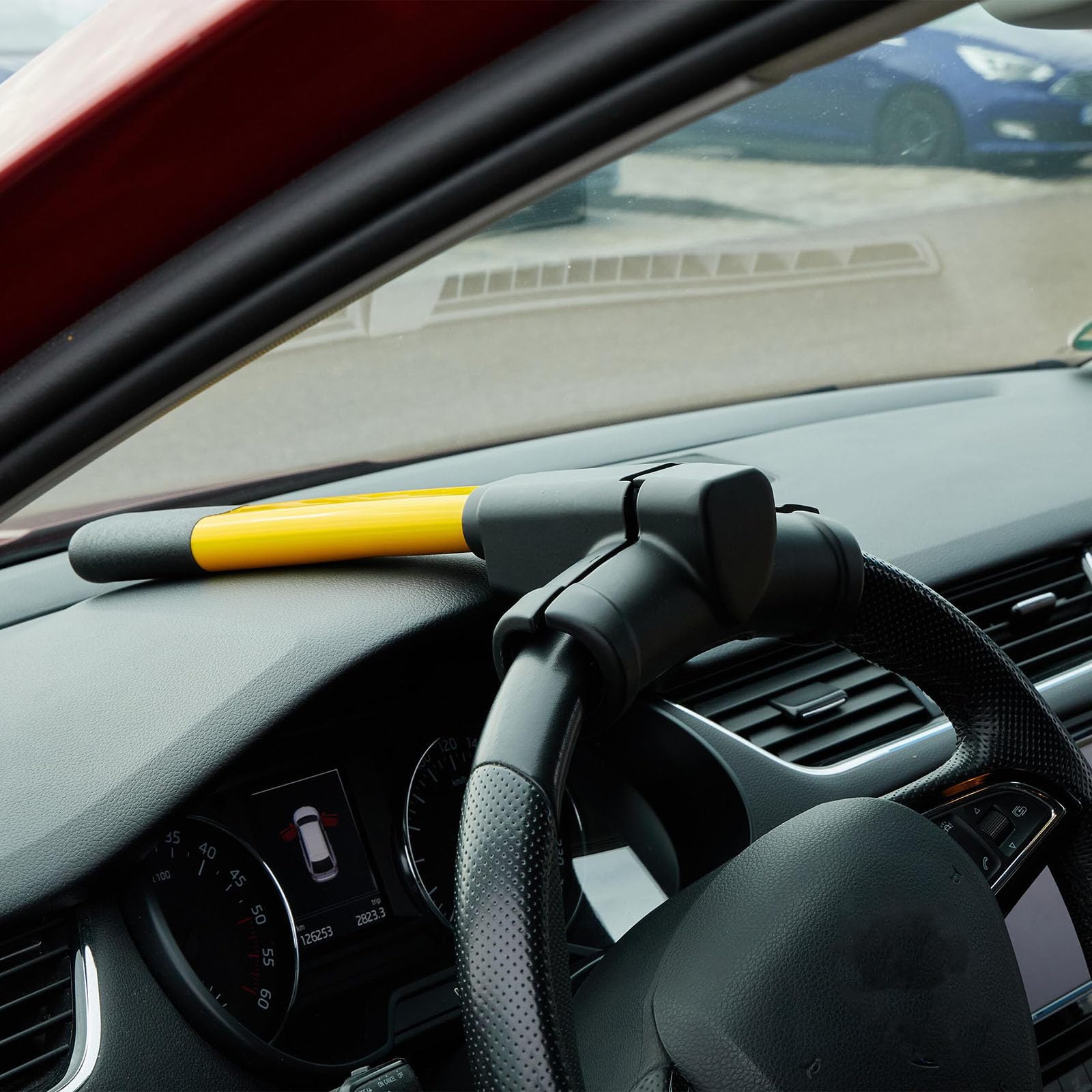 Bloqueo Volante Coche, para Peugeot 308 2016-2019 Bloqueo de dirección de Coche Antirrobo Coche Barra Antirrobo Coche inmovilizador