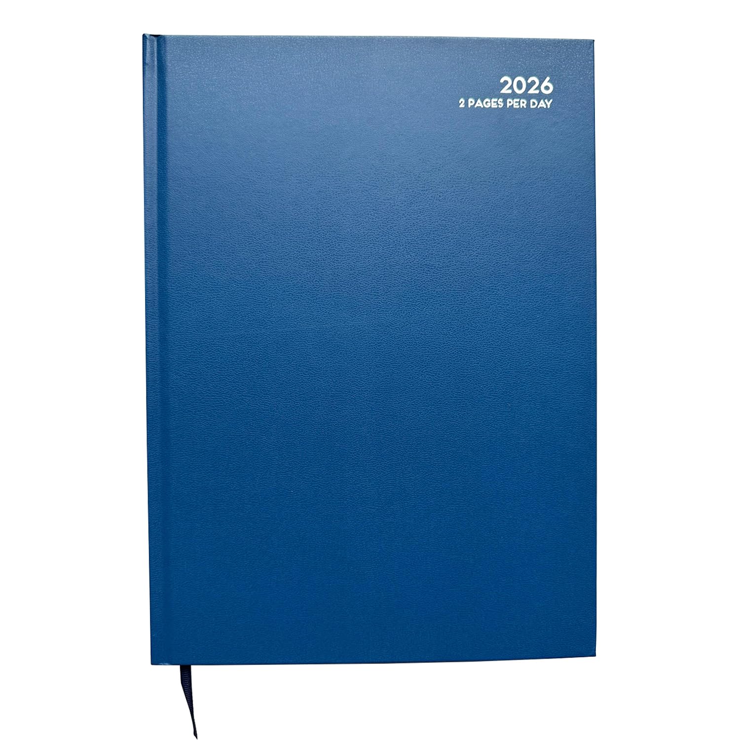 MantraRaj 2026 A4 Hardcover 2 Pages Per Day Diary Classic Diaries Appointment Year Planner Office Hardback Desk Diary Calendar Organiser For Business, Office, Home, Traveling, Organization (Blue) โ image 1