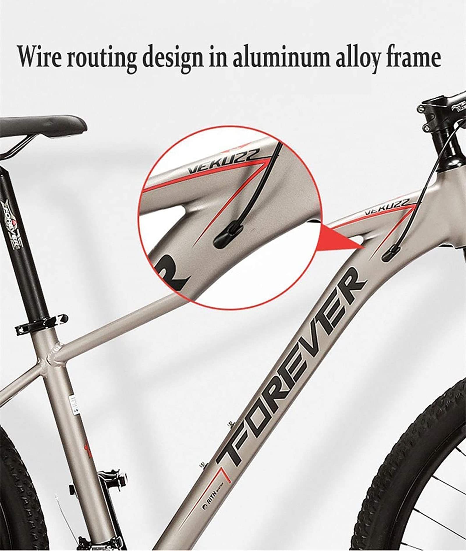 geschwindigkeit rennrad profi 33-Zoll-Mountainbike-Profi-Rennrad, männlich und weiblich, Erwachsene, doppelt stoßdämpfendes Fahrrad mit variabler Geschwindigkeit, flexible Gangwechsel,Rot,26 Inches Color:NUDE BEIGE Category:MTB Cross_KTM Line Sport DW 9000 Kick Pedal