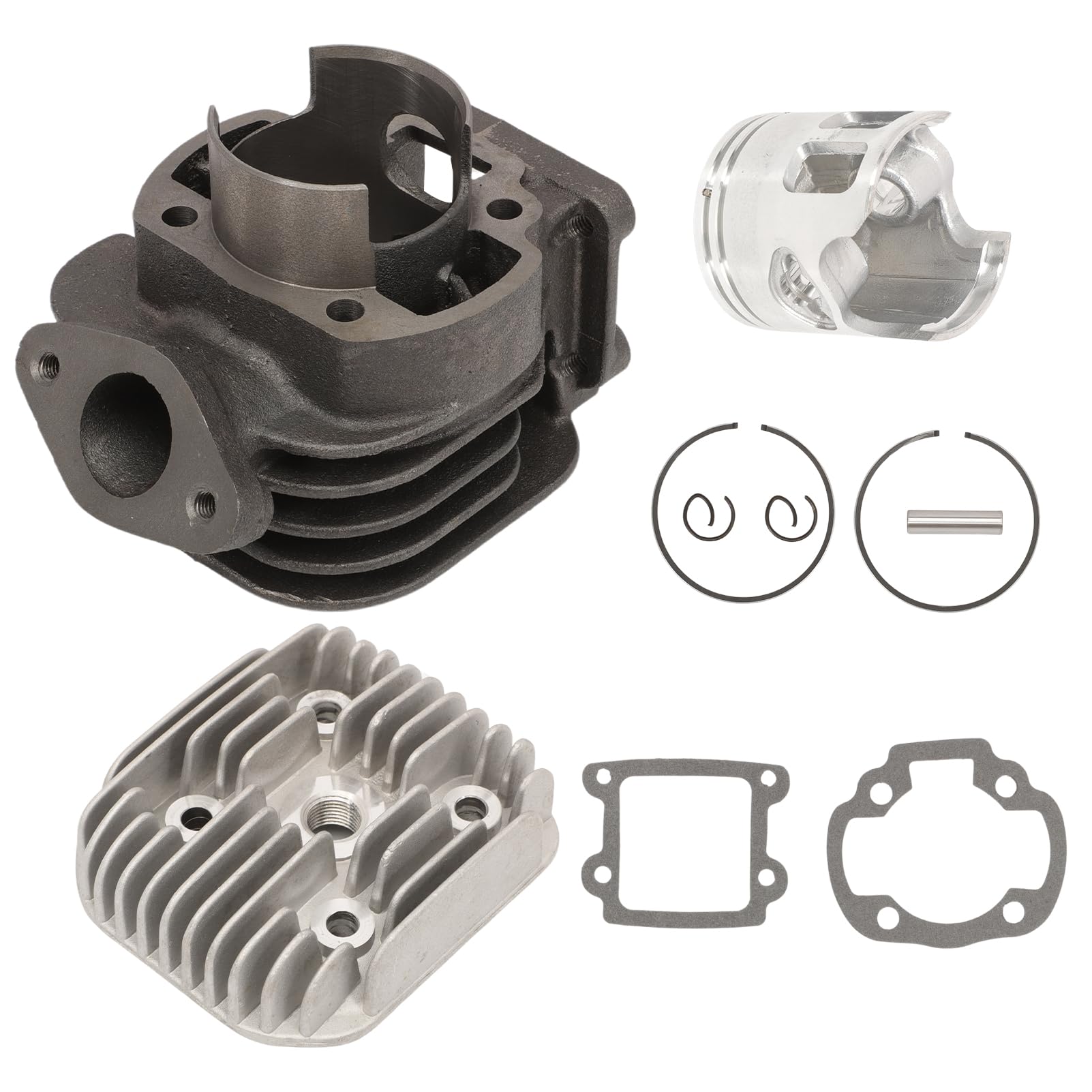Zylinder Kit Cilindro Gruppo 70cc EVO Termico KT00088 per Booster DR Evolution 70cc Minarelli stehend