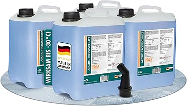 Inox® 4 x 5 L Arctic Windscreen Antifreeze Concentrate up to -30 °C - Car Antifreeze Windscreen Washer - Streak-Free