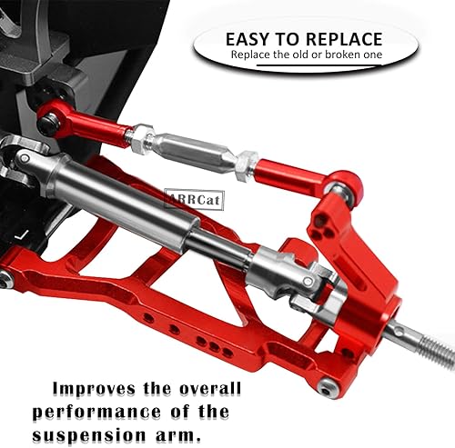 Miniatura 3 de Eje de transmisión delantero CVD para 110 estampida VXL 4X4, Slash 4X4 PlatinumUltimateVXL, Rustler VXL 4X4, Hoss VXL 4X4, 2 piezas de acero