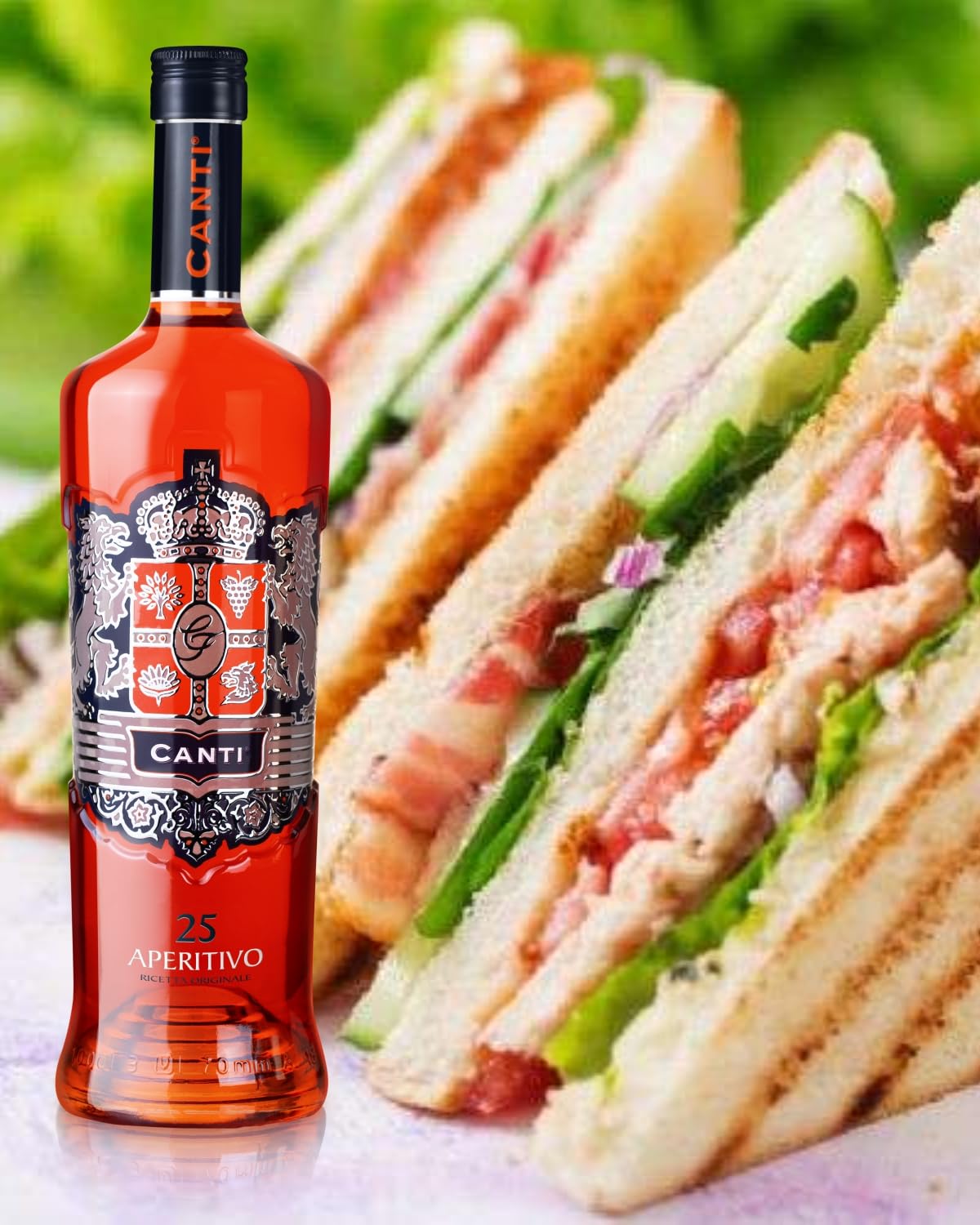 Bundle of Canti - 25 Aperitivo, Ideal para Spritz, 1x1L + Canti - Prosecco D.O.C. Millesimato, Vino Espumoso Extra Seco, 12x200 ml