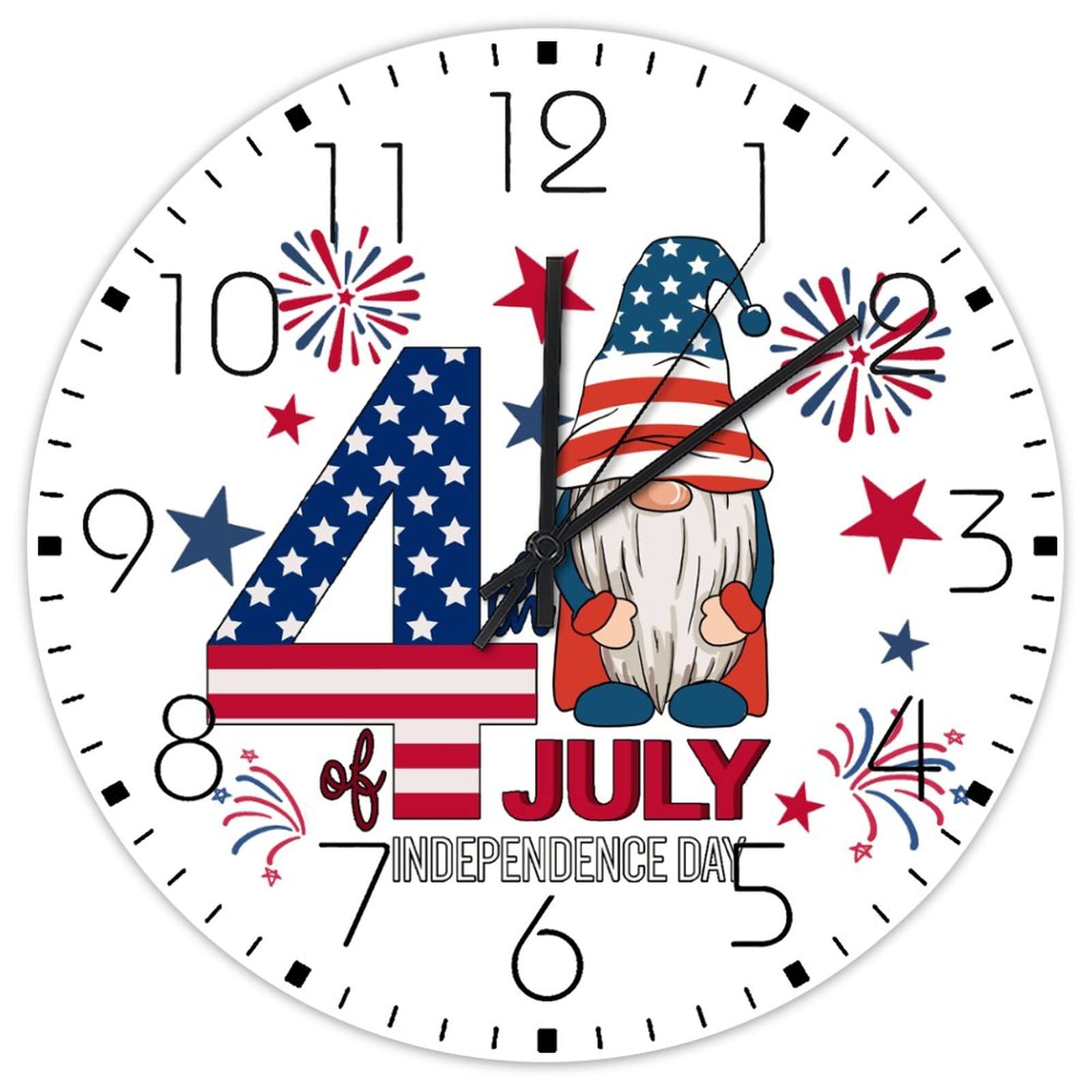 Horloge murale vintage en bois pour décorer une chambre de fille