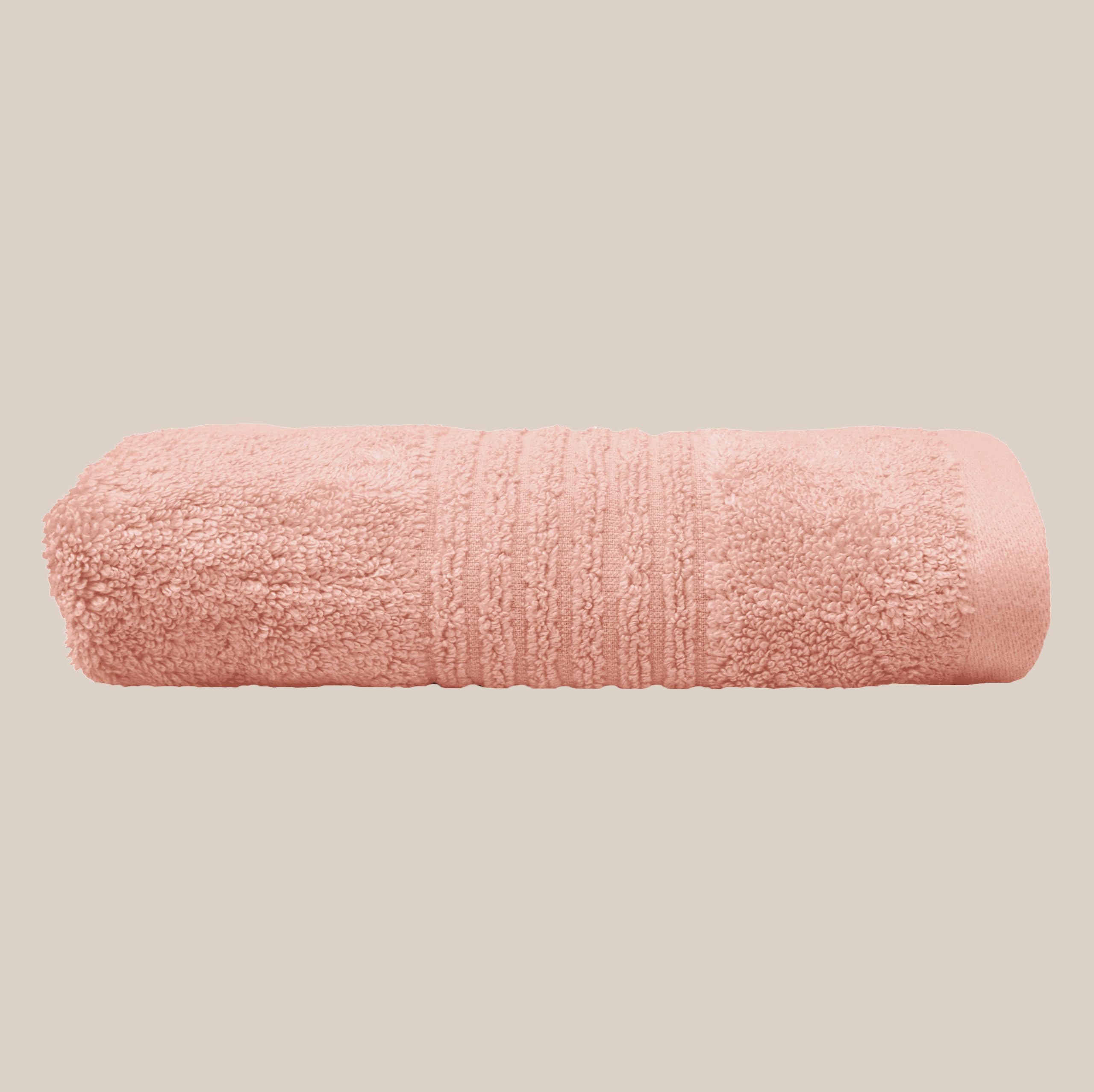 Misona Ultra Soft Bamboo Bath Sheet - Blush - 100x150cm - 580GSM - Luxury Absorbent Towel
