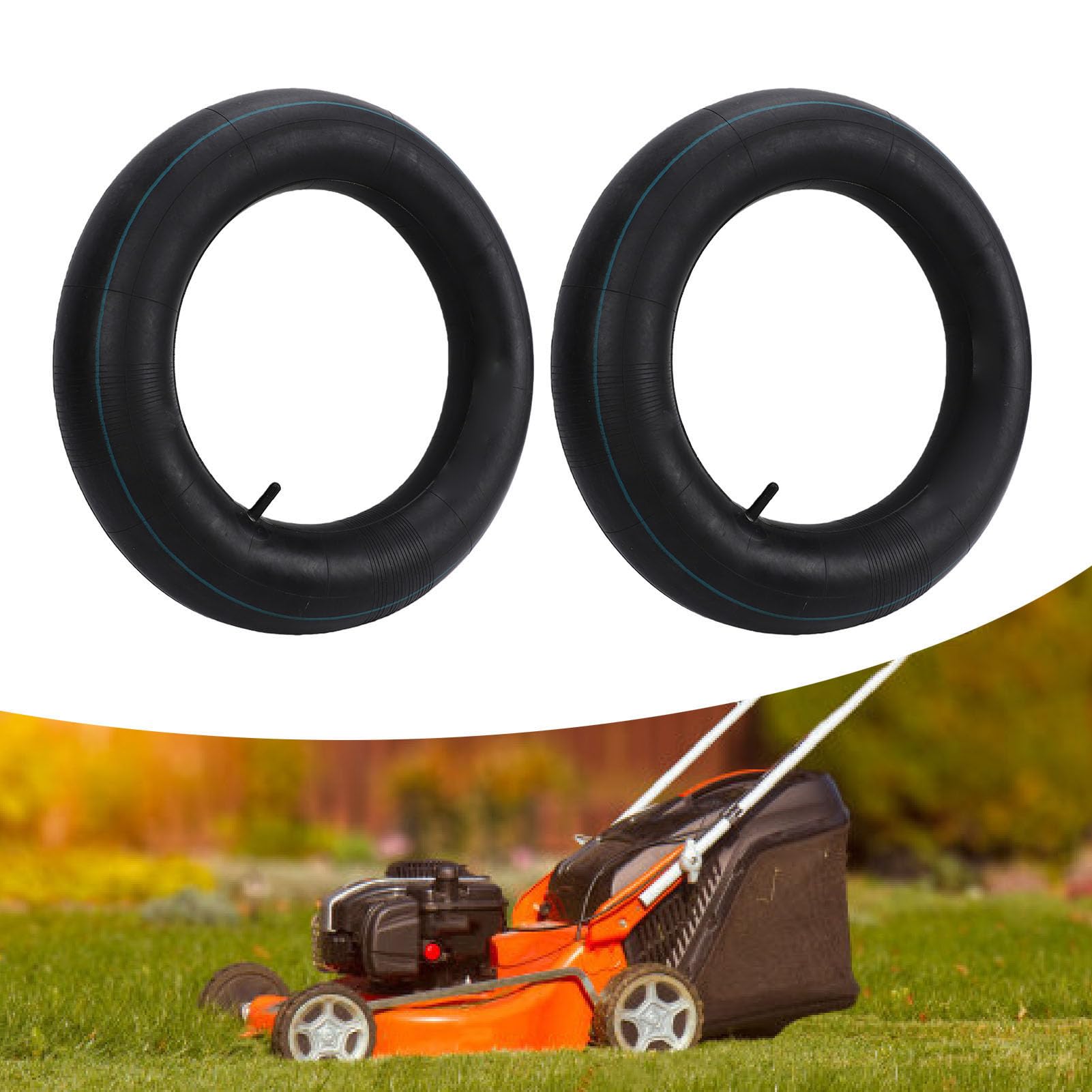 4.00-12 4.80-12 Cámara de Aire para Neumáticos de Remolque para Cortadoras de Césped y Carretillas | Tubo de rueda de repuesto para ruedas de remolque, neumáticos de cortacésped y neumáticos de carretilla