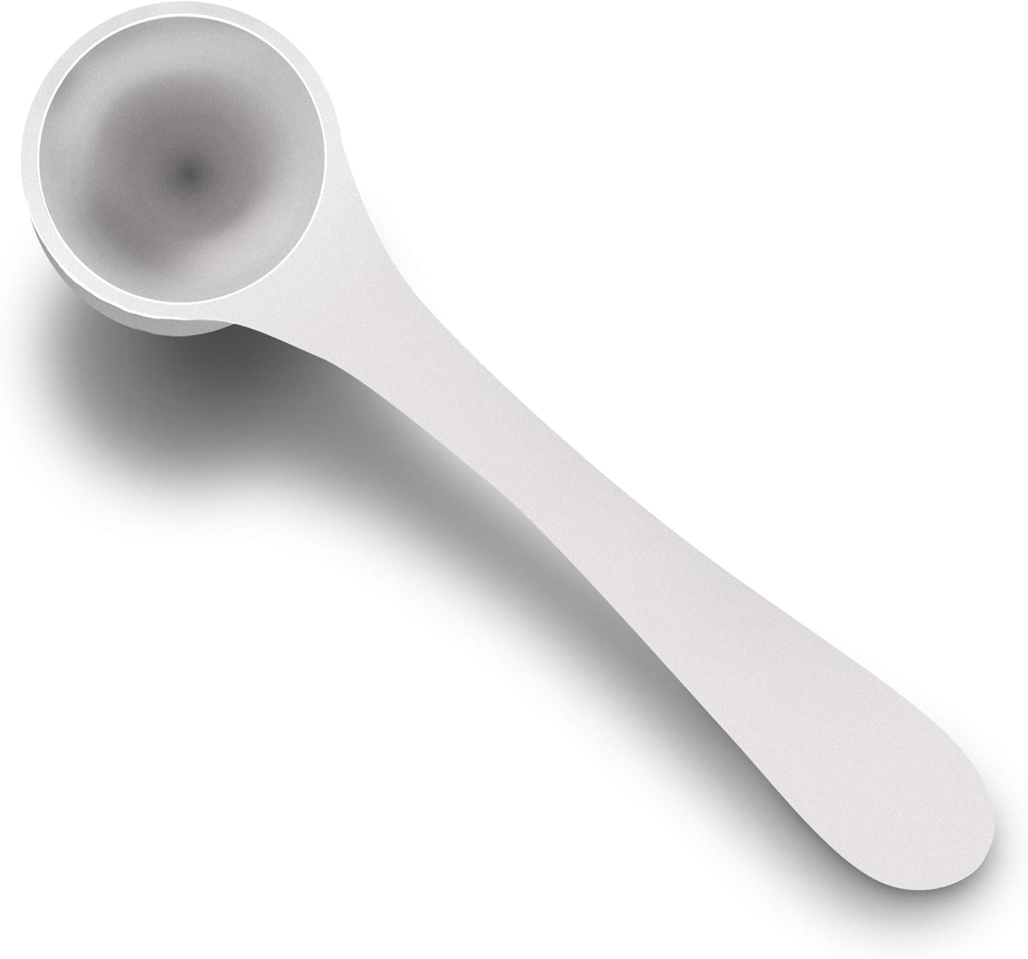 White Plastic Measuring Spoons 2,5 Grams (5 Ml) Pack of 5