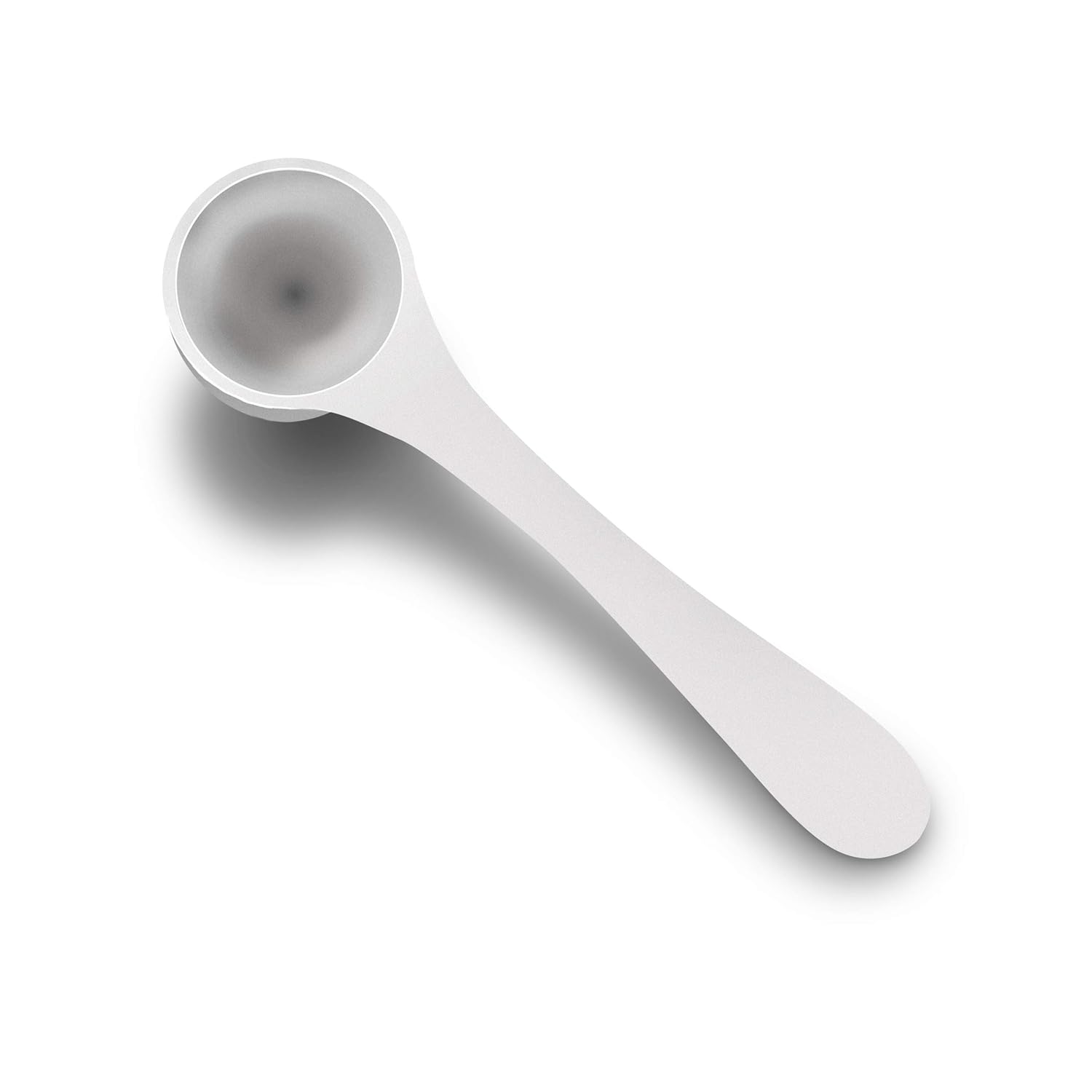 2.5 Gram White Plastic Measuring Spoons Small Plastic Teaspoons for Powders and