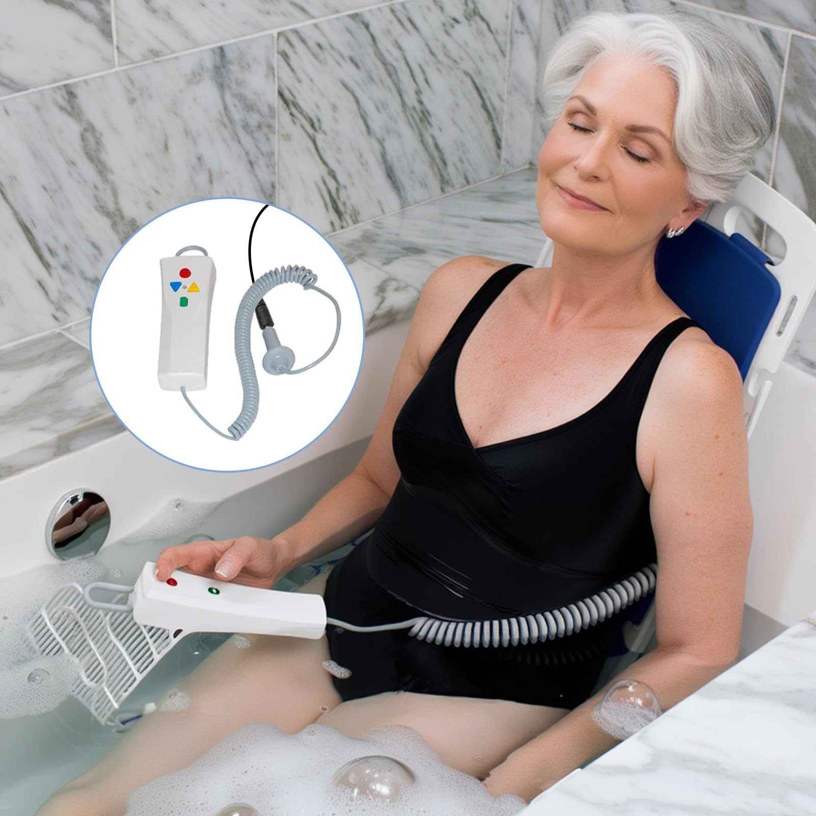 Lift Stuhl Power Ladegerät Kompatibel mit Drive Medical Bellavita Dive Bath Lift Stuhl 477150312 460900403 13,8 V Ersatz Netzteil Ladekabel