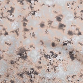 oneOone Rayon Light Beige Fabric Tie Dye DIY Clothing Quilting Fabric Print Fabric by Yard 56 Inch Wide