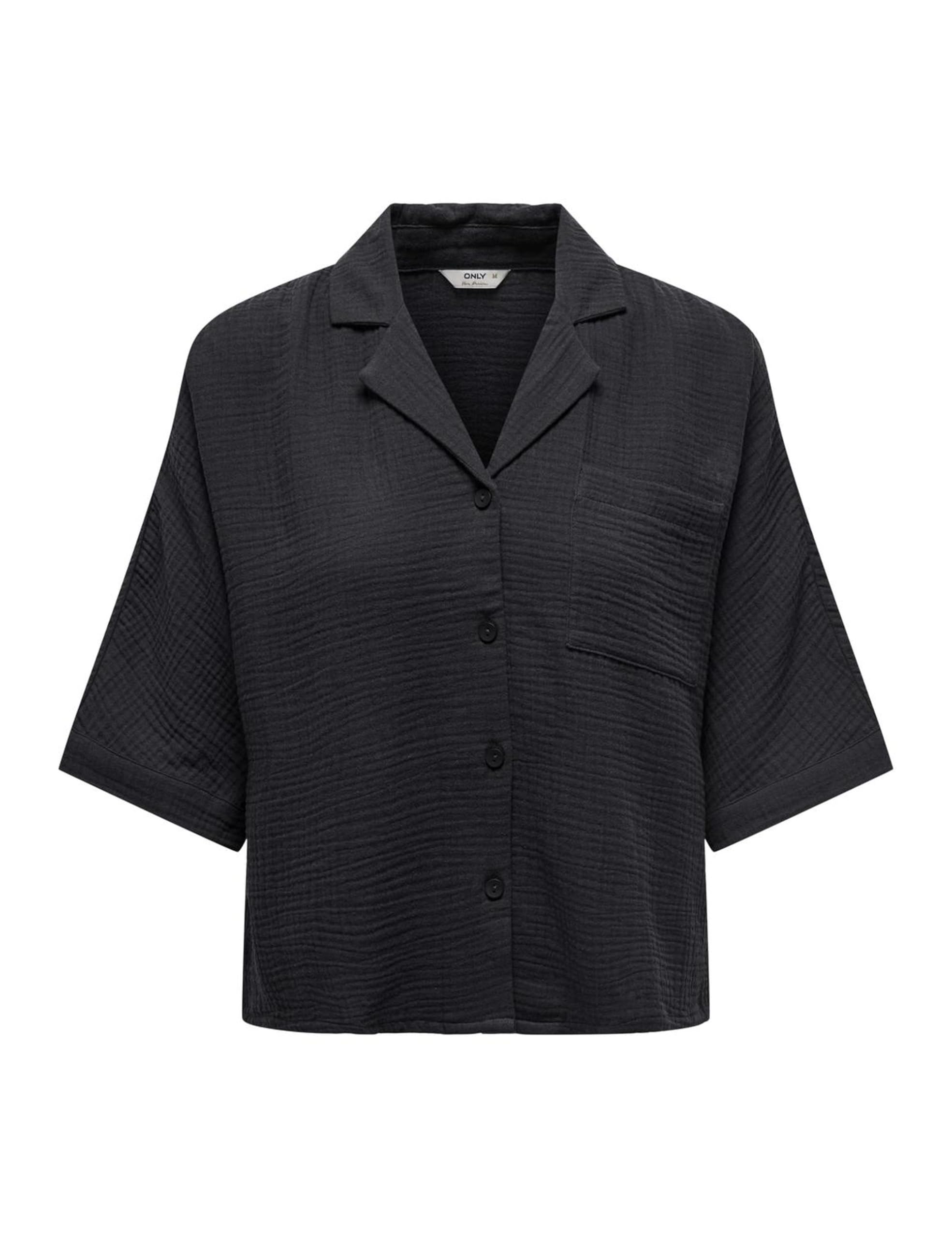 ONLY Women's Onlthyra SS Shirt Noos WVN Blouse, Phantom, XXL