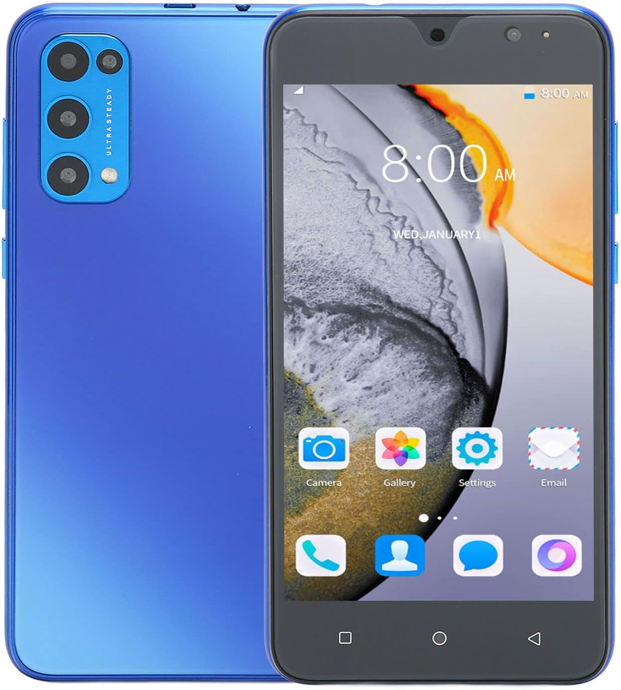 5.45Inch Unlocked Smartphone, 2GB RAM 16GB ROM Full HD