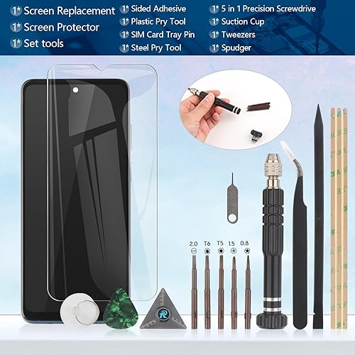 Miniatura 7 de Pantalla para Motorola Moto G Stylus 5G 2022 XT2215 Reemplazo de pantalla para Moto G Stylus 2022 XT2212 Pantalla táctil LCD Digitalizador Asamblea