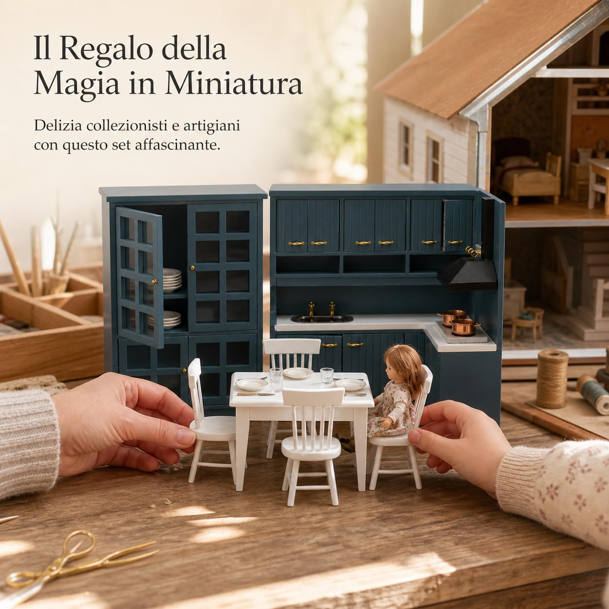 Mobili Casa delle Bambole in Legno 1:12, style to 2 | Componenti in plastica, Vetrina per bambole, Divertimento creativo, Per amanti miniature