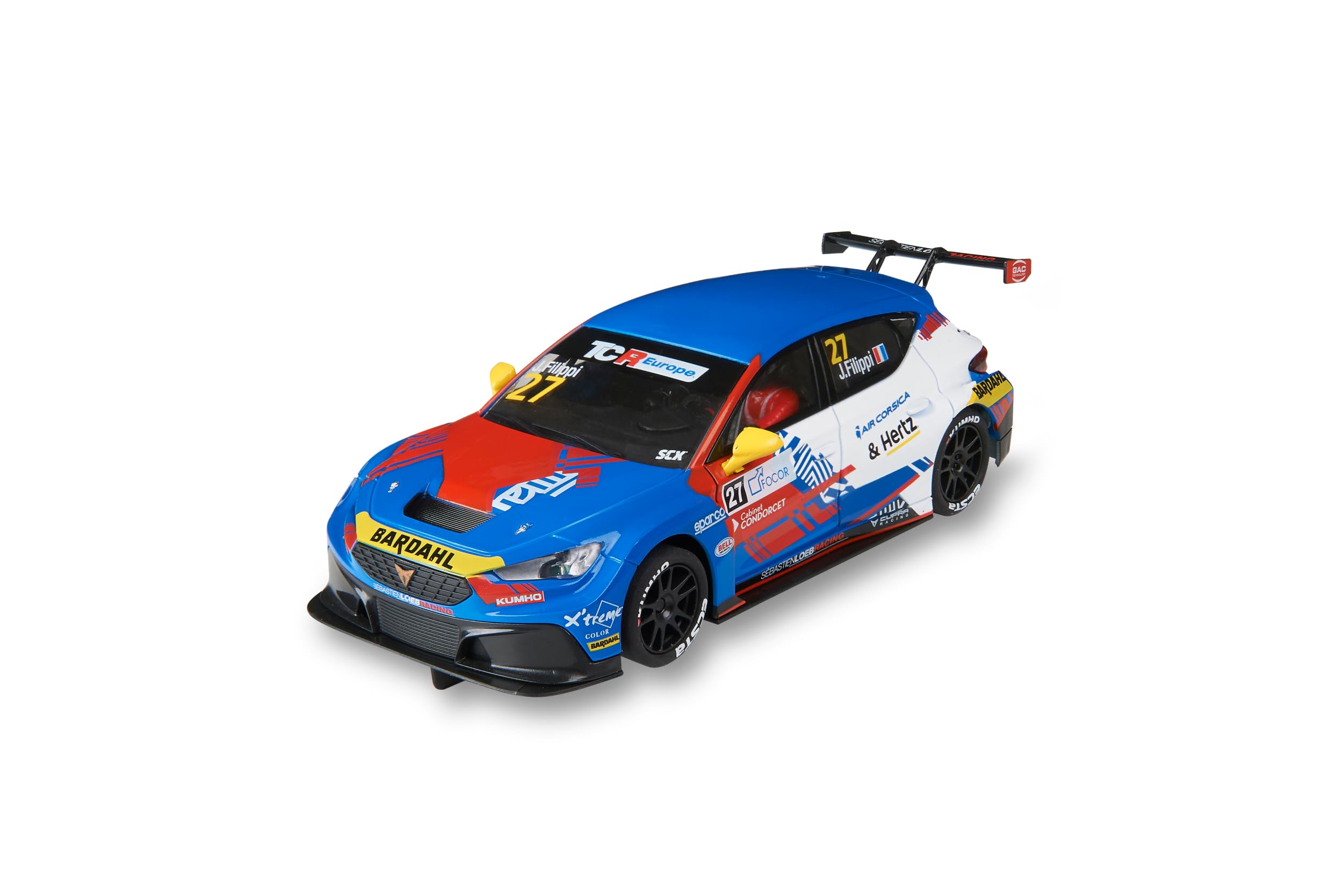 Scalextric - Coche de Carreras Advance - Coche Slot Escala 1:32 (Cupra León Competición - J. Filippi)