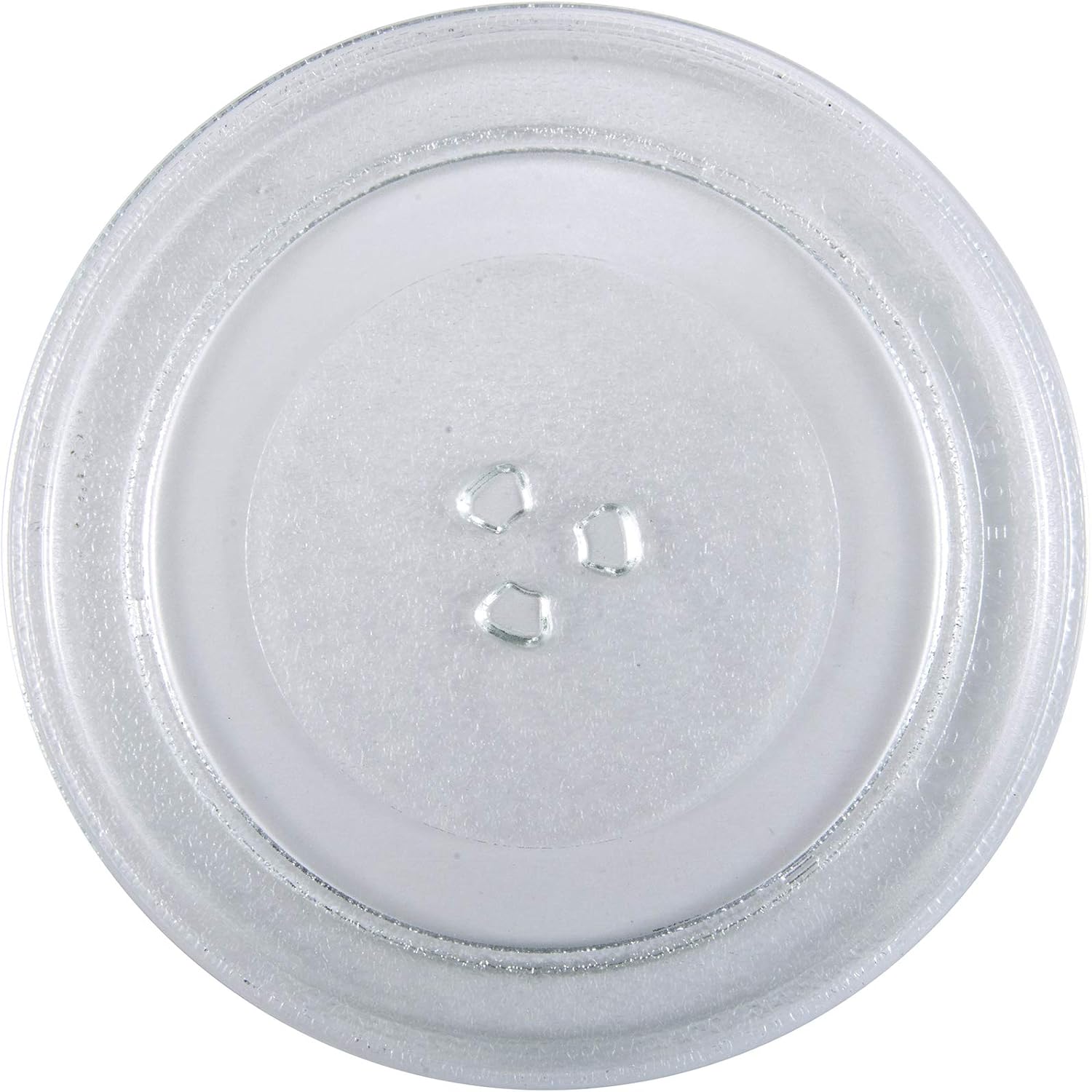 Microwave glass turntable tray