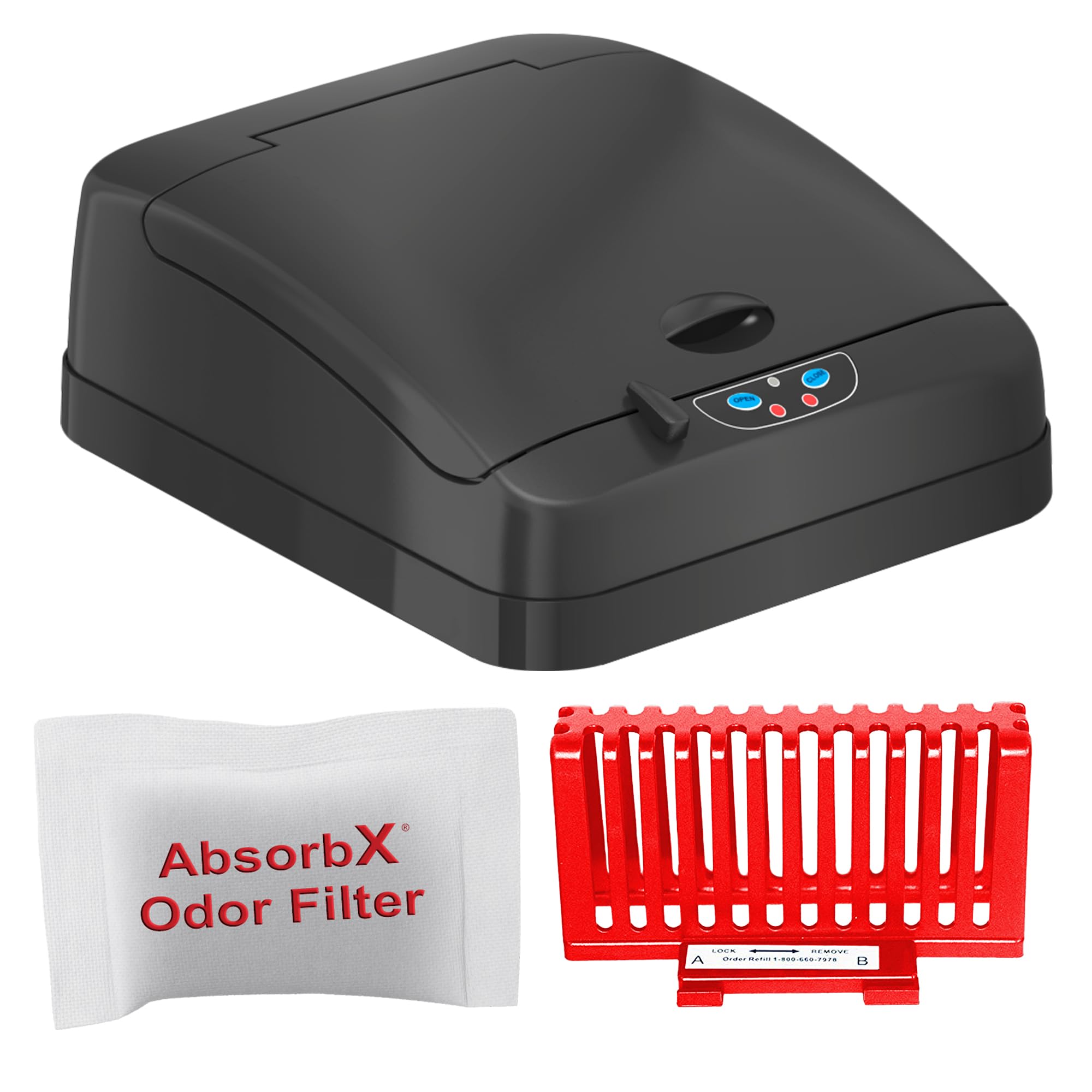 iTouchless New Sensor Trash Can Lid Replacement for Models IT13MX, IT13MXL, DZT13P, DZT13PL, DZT13M, and DZT08P, DZT08PL, and Other Variants