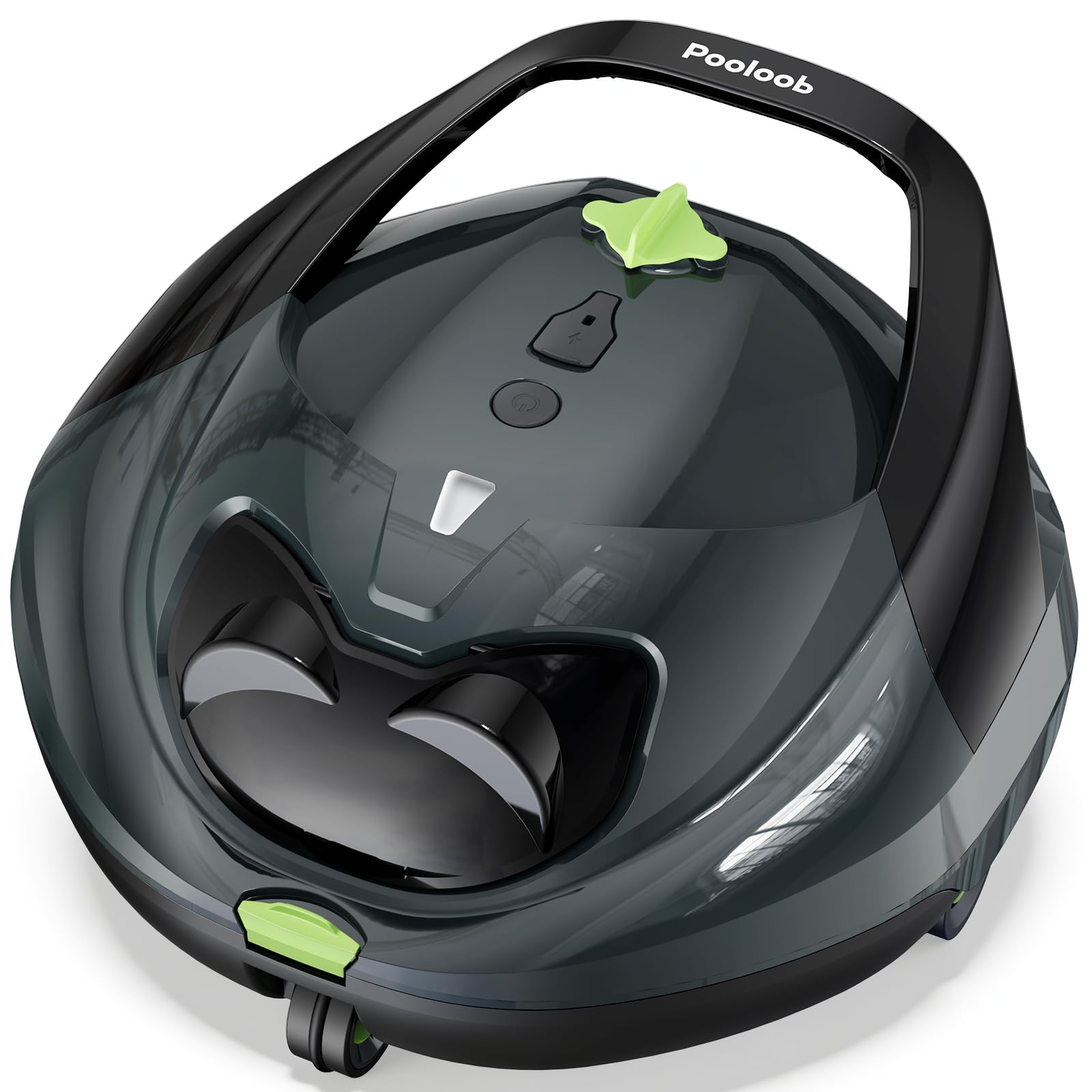 Photo 1 of Pooloob PF1 Cordless Pool Vacuum Cleaner Robot for Daily Pool Maintenance, Floor Only Cleaning for Above/In Ground Pools, Triple Filtration, Floating Buoy & Tether, Not for Initial or Deep Cleaning