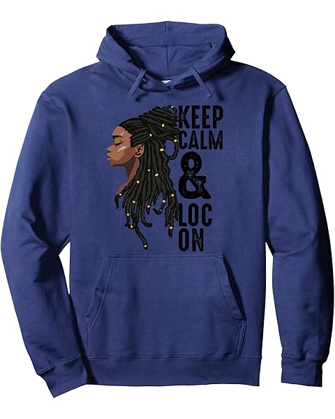 Funny Black Melanin Dreadlocks Gift Cute Afro Loc Girl Women Pullover Hoodie