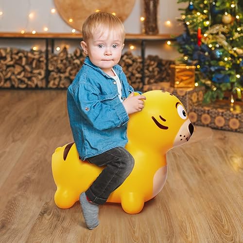 Miniatura 7 de Juguete inflable para saltar al aire libre e interior en gorila para bebé, regalo de cumpleaños de Navidad para niños de 18 meses, 2, 3, 4 años, con