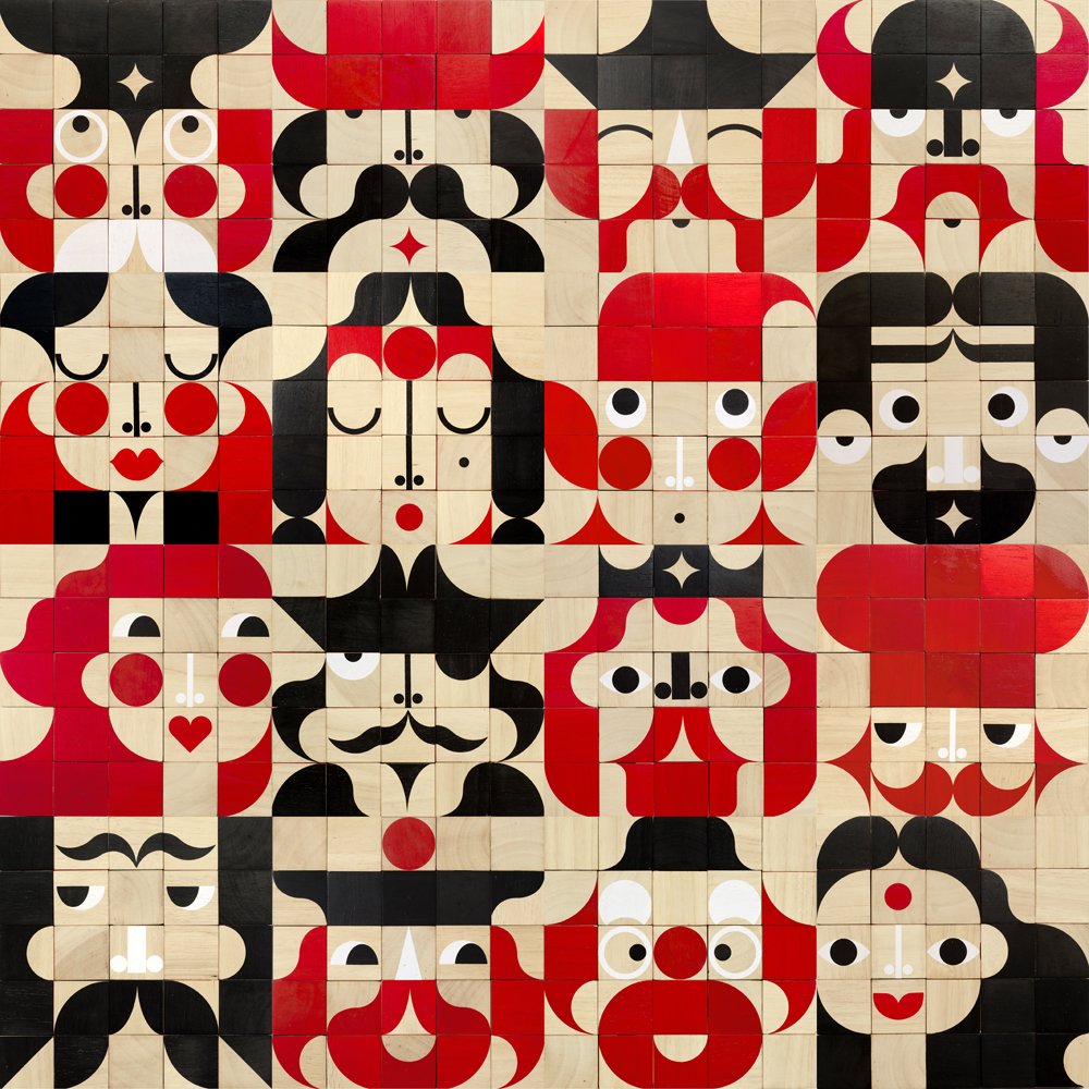 Amazon | FaceMaker 積み木 | 積み木 | おもちゃ