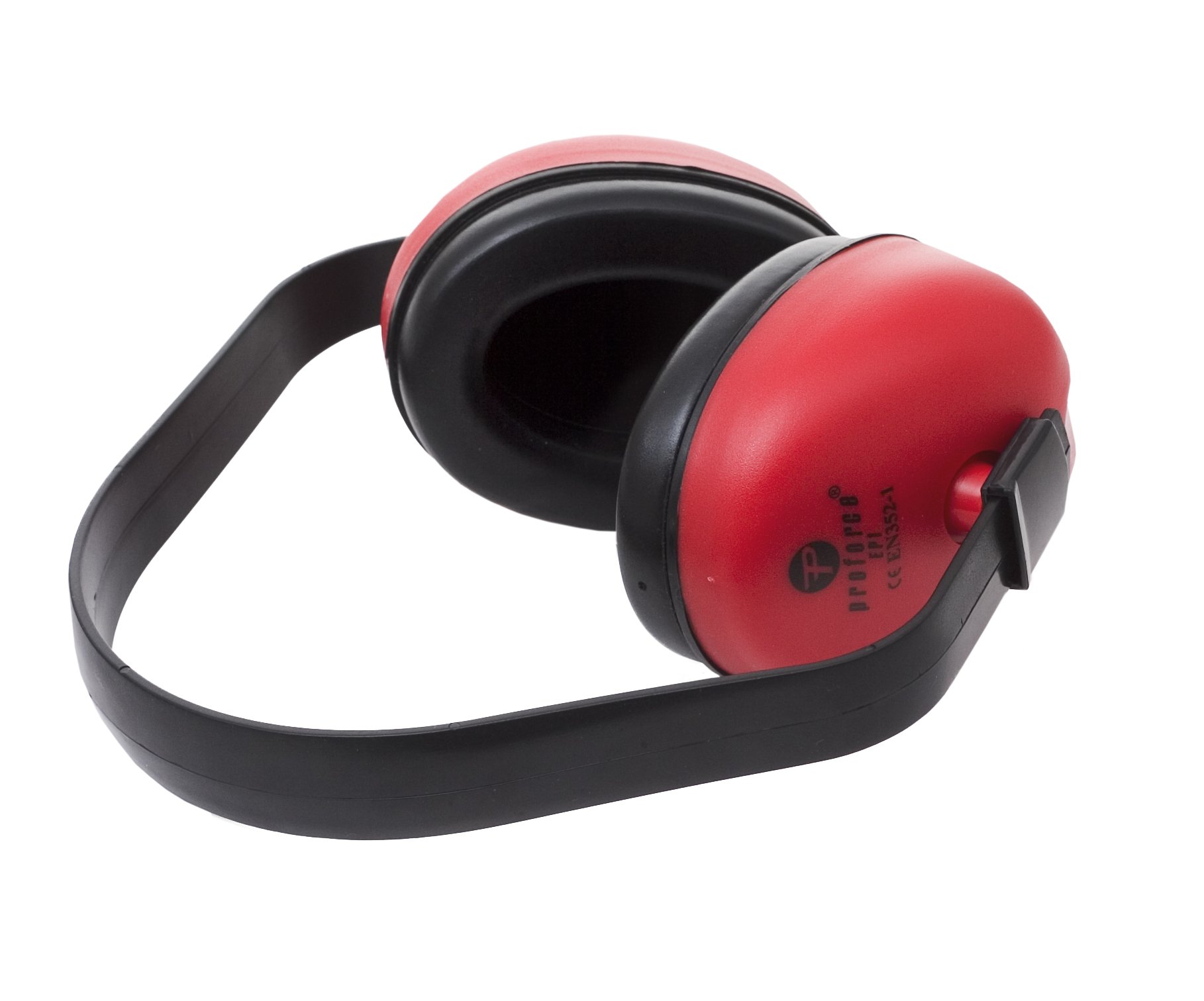 Proforce EP01 Red Classic Ear Muffs Ear Defenders Ear Protectors SNR 29dB PPE