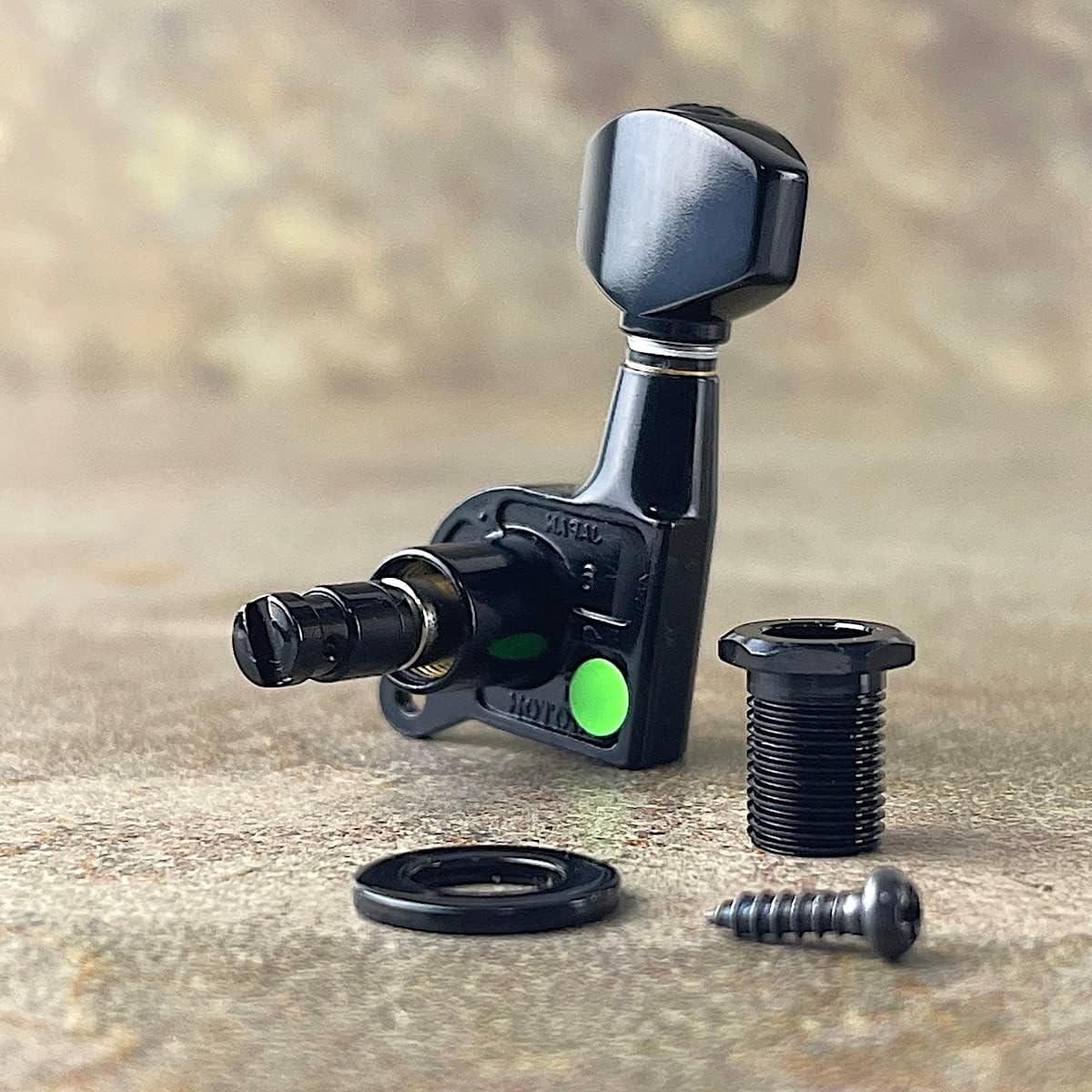 Gotoh Locking Tuners SG381-07 Black 6 in a line