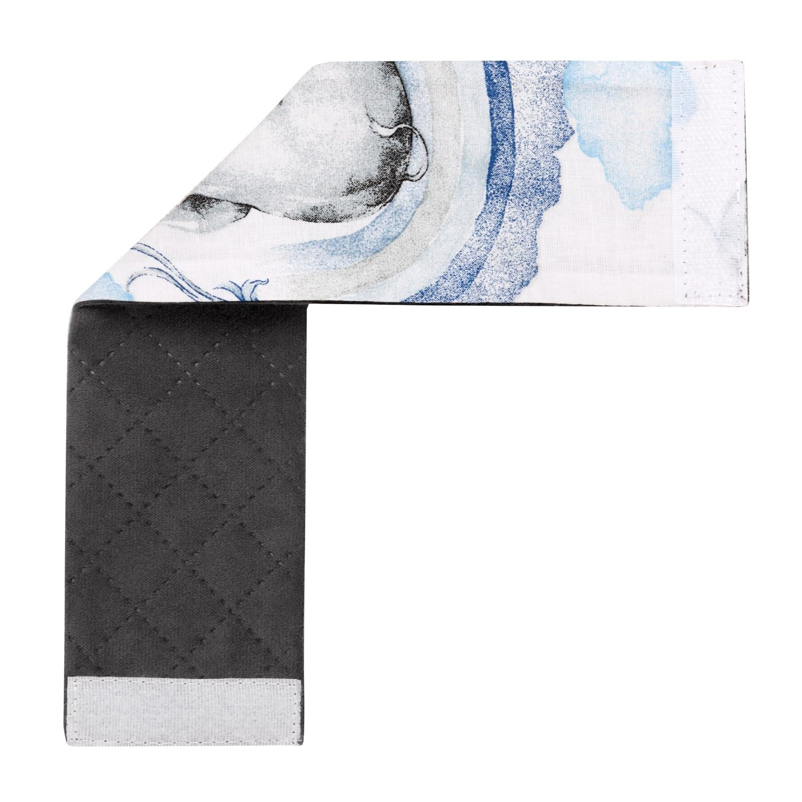 Bellochi Jambo - Rivestimento universale per passeggino, 85 x 37 cm, in cotone e velluto